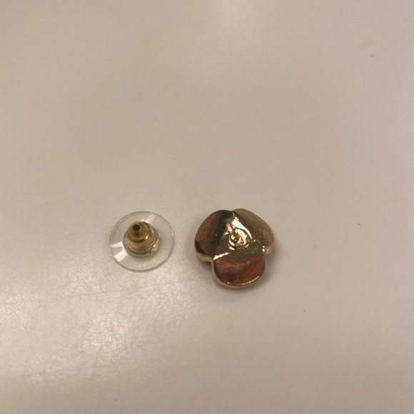 Kate Spade Disco Pansy Black Studs - Picture 3 of 4